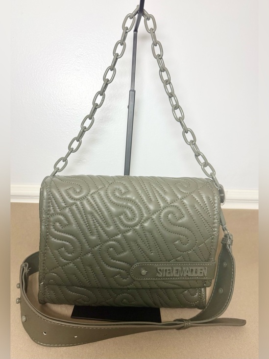 Steve Madden Handbags - Steve Madden Bnotable Quilted Crossbody Bag - Olive Green NWOT